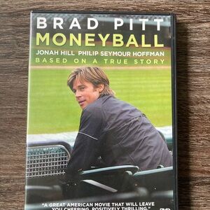 Moneyball DVD - Black and Green Cover